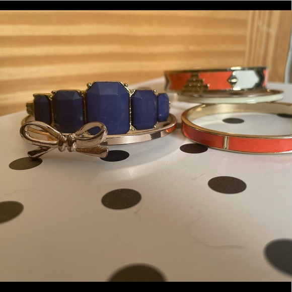 Bundle of mixed bangles bracelets summervibe 5 total - Picture 4 of 10